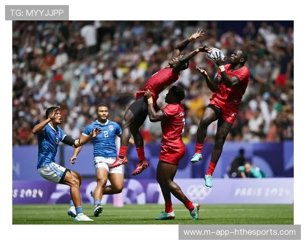 法国七人制橄榄球明星球员多次关键突破，法国男子橄榄球队